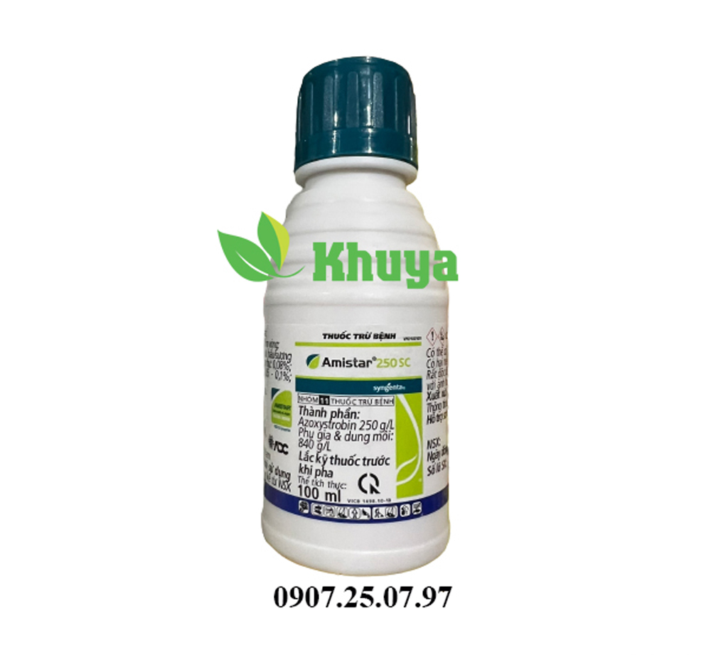 Thuốc trừ bệnh Amistar 250SC 100ml chính hãng Syngenta