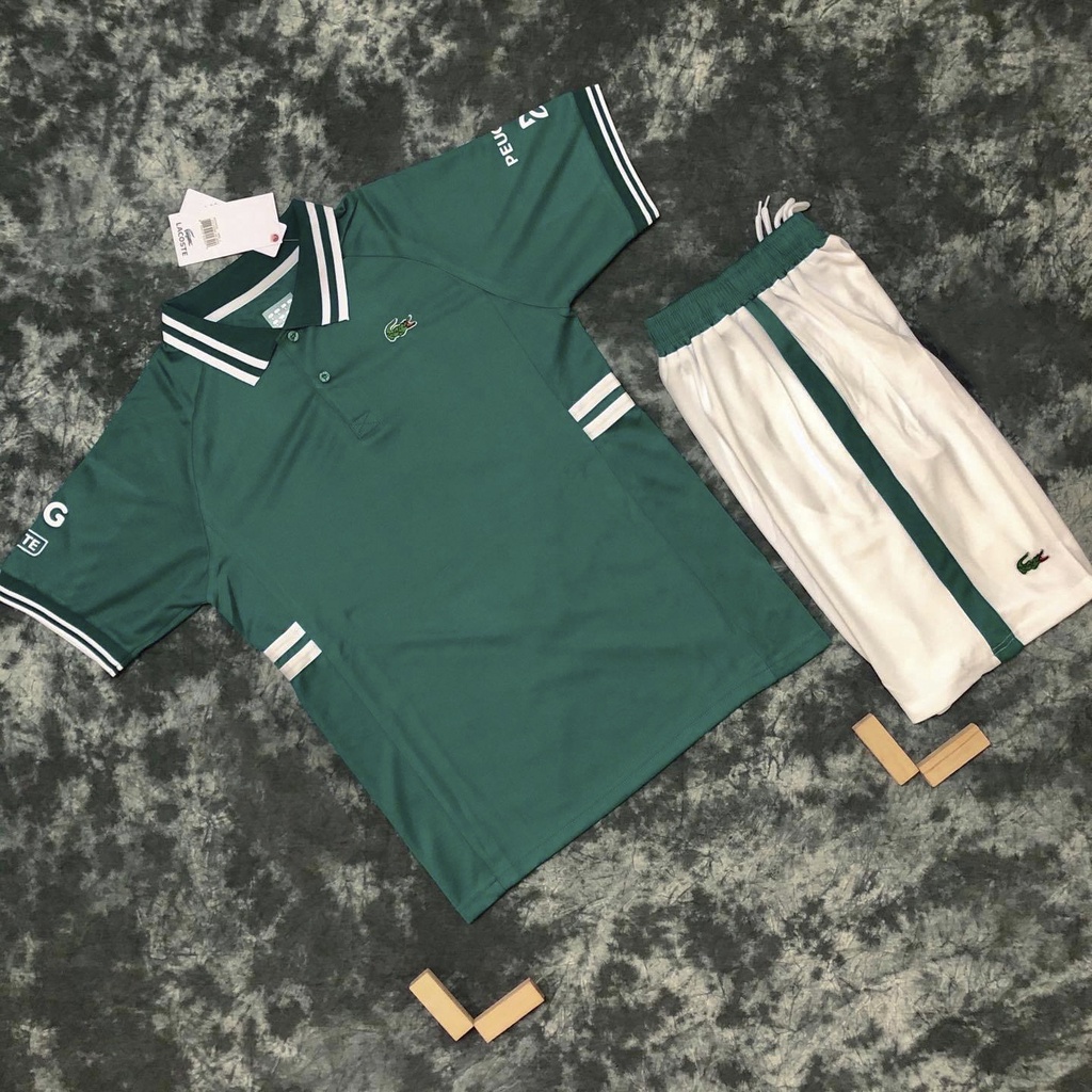 Bộ quần áo thể thao LACTE HÀNG XUẤT DƯ ,bộ quần áo tennis cao cấp hot 2021