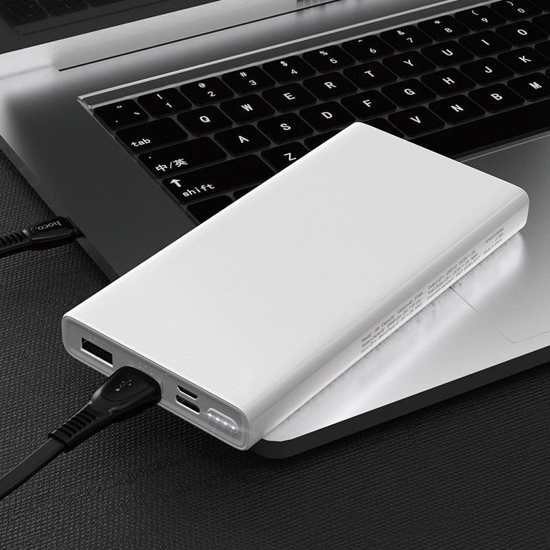 Pin dự phòng 10.000mah, sạc dự phòng hoco j55 chính hãng - bh 12 tháng, cục sạc dự phòng nhanh cho ip