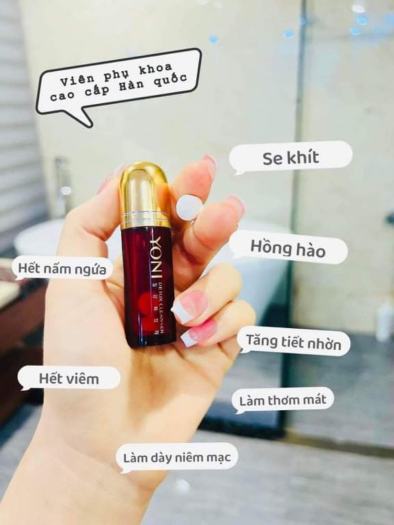 VIÊN ĐẶT PHỤ KHOA YONI HÀN QUỐC HỘP 6 VIÊN HẾT VIÊM NHIỄM SE KHÍT CÔ BÉ