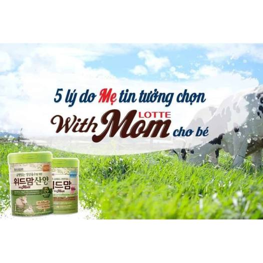 Sữa dê/bò Withmom Hàn Quốc số 123 750g date mới 2021-Số 3-Dê, cam kết hàng đúng mô tả, chất lượng đảm bảo an toàn đến sức khỏe người sử dụng