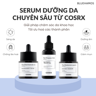 Tinh chất serum Cosrx The Niacinamide 15/ The Hyaluronic acid 3/ The Vitamin C 23