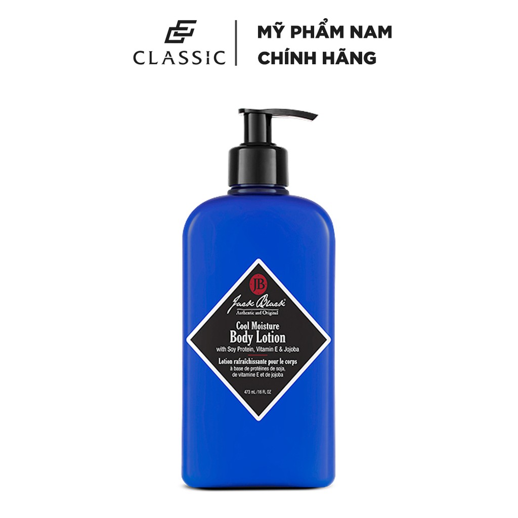 Dưỡng Da Toàn Thân Jack Black Cool Moisture Body Lotion 473ml