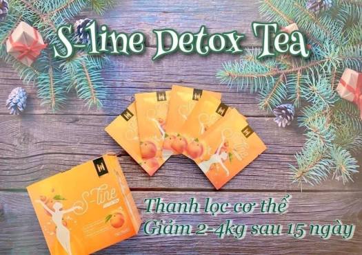Trà đào giảm cân SLINE