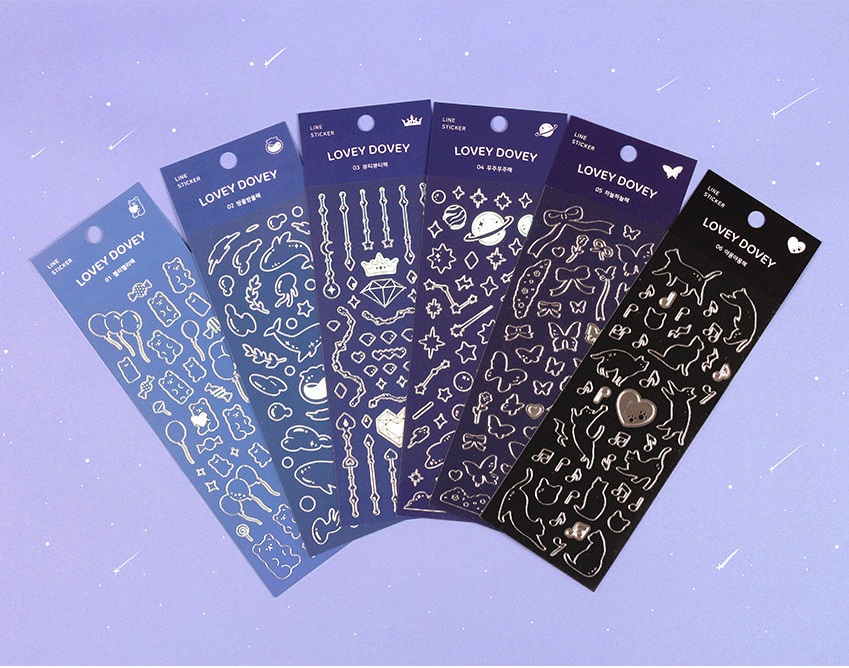Tấm sticker Hologram, Silver decor toploader, trang trí
