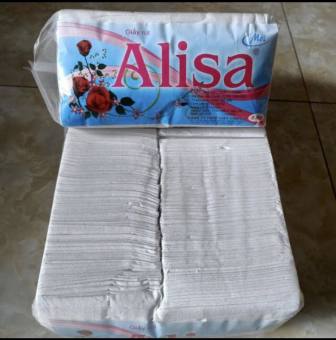 1 cây (10 bịch) khăn giấy ALISA, khăn giấy rút alisa, khăn giấy bỏ hộp alisa, khăn giấy dành cho quán ăn 5.3kg