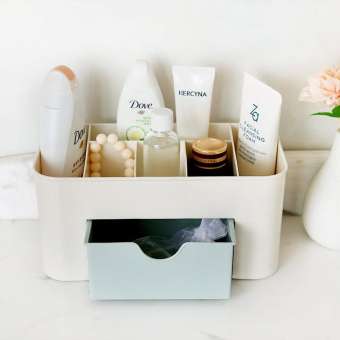 Kệ để bàn đựng đồ trang điểm nhựa cao cấp