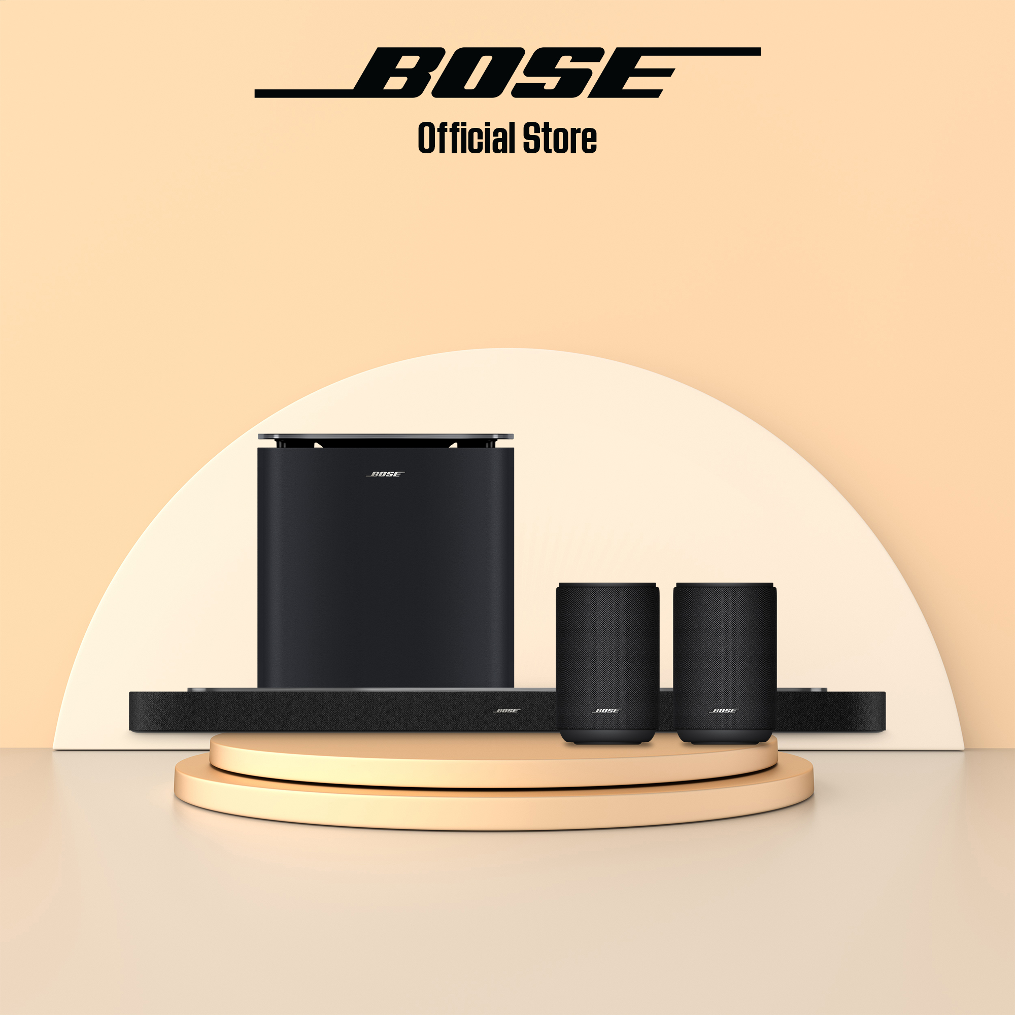 Bose Bass Module 500 (Wireless Compact Subwoofer, Deep Bass, Home