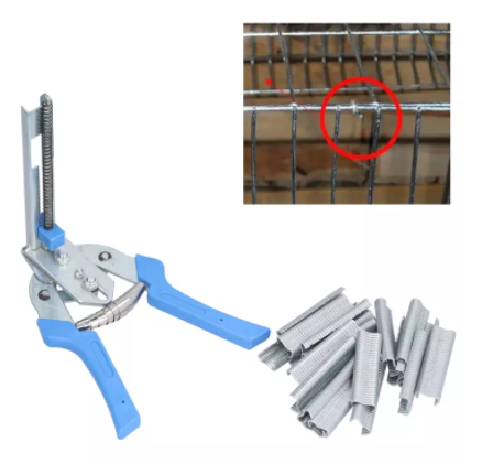 KÌm Bấm Ghim Lồng tự động Thỏ, ghim chuồng chim ,chó , mèo, bồ câu, chim cút...