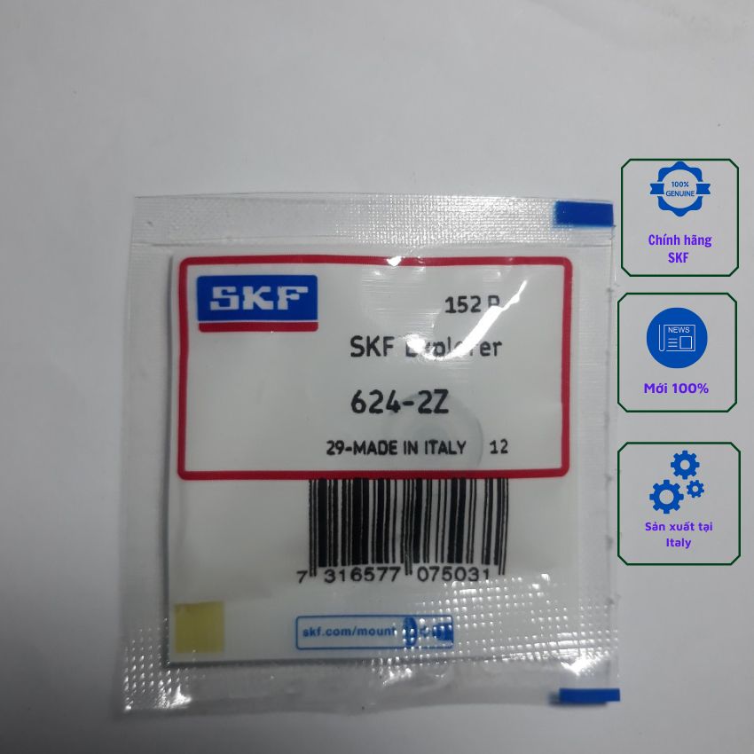 Vòng bi, bạc đạn skf 624-2z