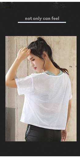 Áo lưới tập thể thao nữ