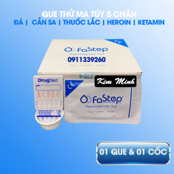 Que thử ma tuy tổng hợp 5 chân Fastep USA