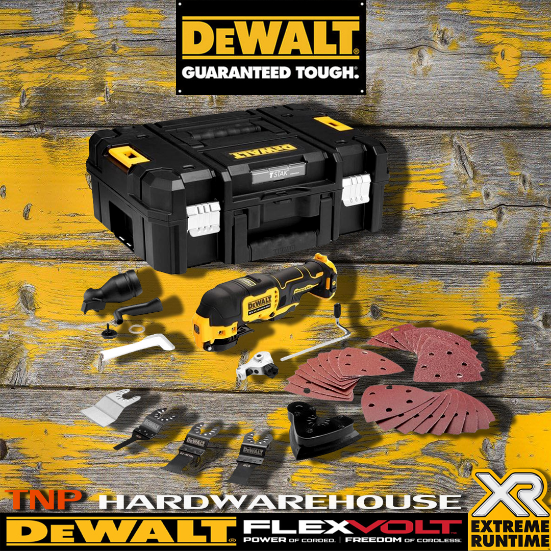 DEWALT เครื่องมืออเนกประสงค์ 12V รุ่น DCS353NT มอเตอร์Brushless (MULTI-TOOL) (ตัวเปล่า) รับประกันศูนย์ 3 ปี ราคา 4,390 บาท*ส่งฟรี