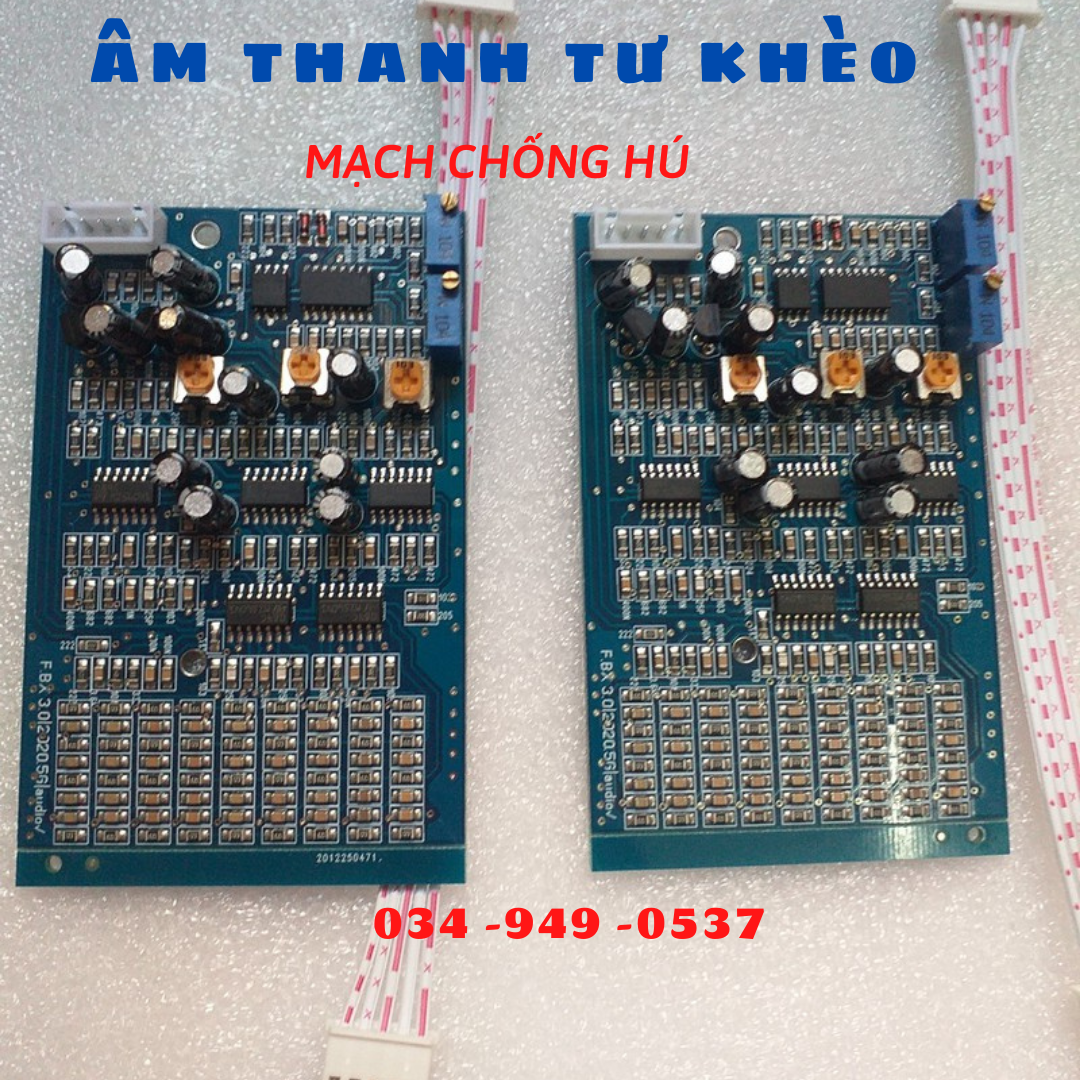 Bo mạch chống hú feedback loại cao cấp dùng nâng cấp amply - vang - loa kéo