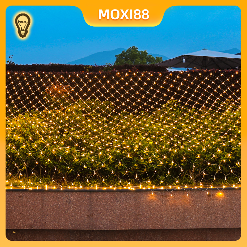 [HCM]Đèn LED Trang Trí Dạng Lưới Chống Thấm Nước Trang Trí Trong Các Buổi Tiệc Sân Vườn