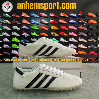 GIÀY PHỦI 3 SỌC - TRẮNG SỌC ĐEN