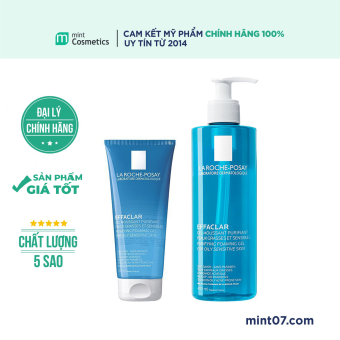 Sữa Rửa Mặt La Roche-Posay Effaclar Purifying Foaming Gel Cleanser 200ml/ 400ml
