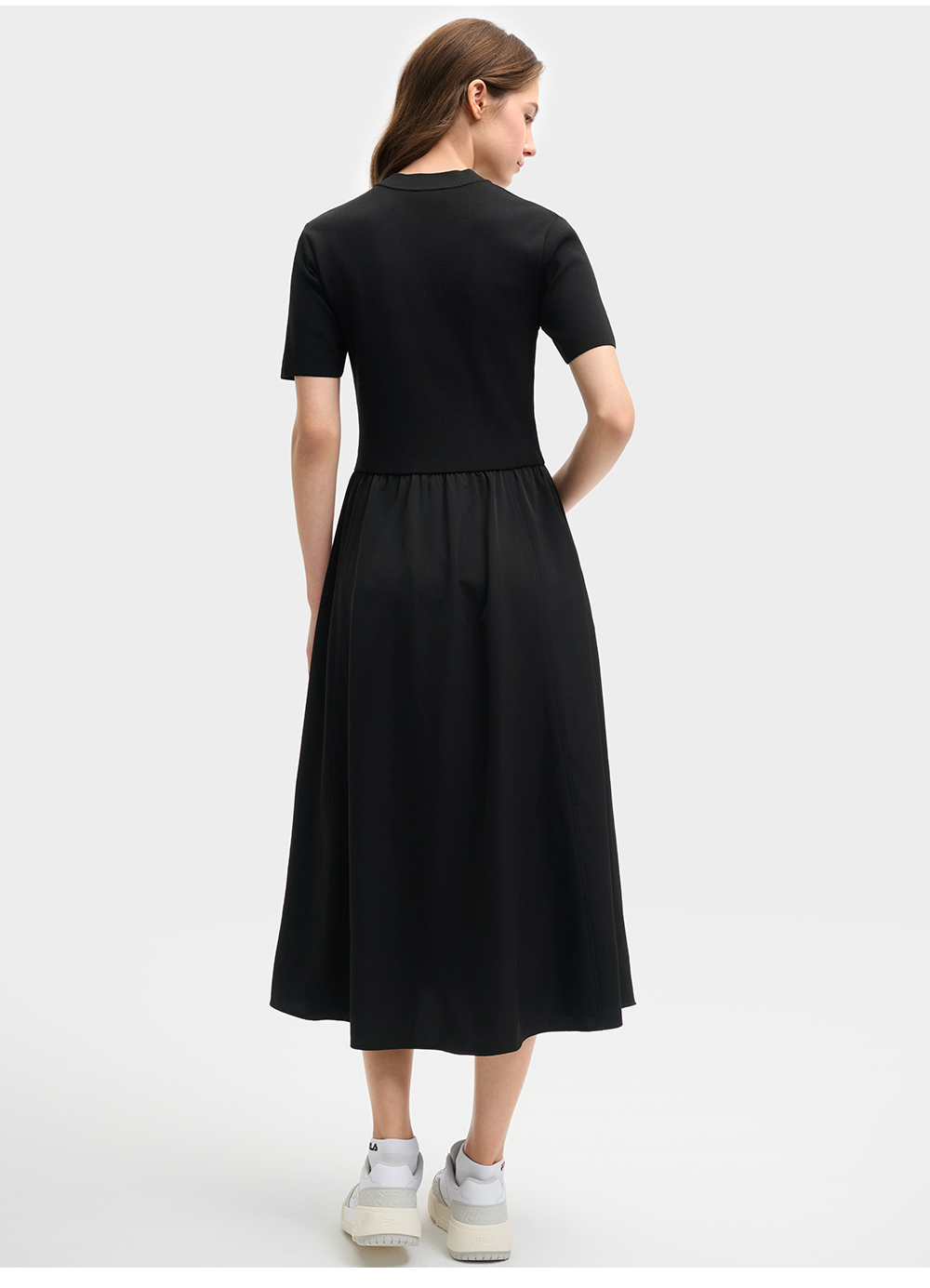 FILA CORE LIFESTYLE HERITAGE SPRING IMAGINATION Women Dress (Black) · v2