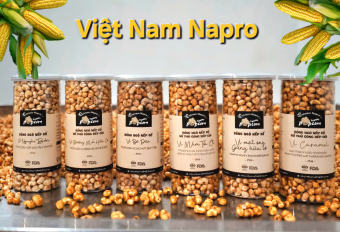 Bỏng Ngô nếp cổ Napro 🌽Vị MẮM TỎI ỚT 🌽Ăn ngon và an tâm về sức khỏe cho cả nhà🌽