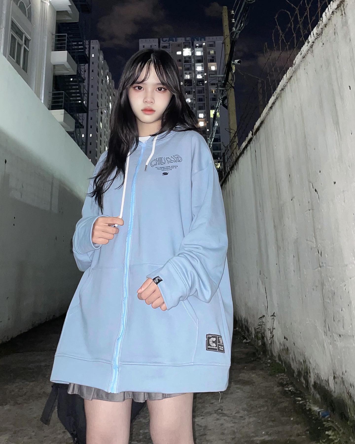Áo khoác hoodie zip up chiliclub