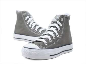 Giày Conve Xám Cổ Cao - Hyy Store (Giày nam - Giày nữ - Giày thể thao nam - Giày thể thao nữ - Giày nam sneaker - Giày nữ sneaker - Giày thể thao đẹp, cá tính - Giày Conve Giảm Giá)