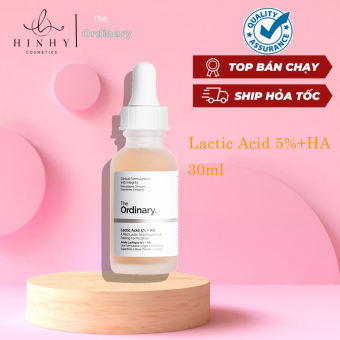 The Ordinary Lactic Acid - Serum The Ordinary Lactic Acid 5% + HA tẩy da chết 30ml