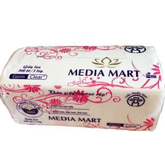 Khăn giấy rút lụa cao cấp 300 tờ 3 lớp