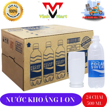 Nước Khoáng I-on Pocari Sweat 1 Thùng 24 Chai 500 Ml