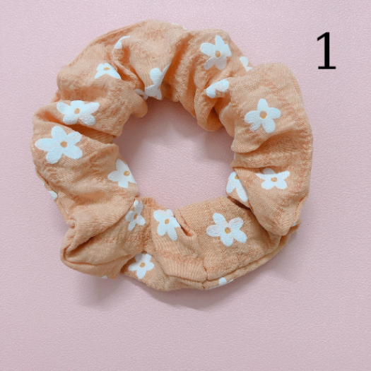 Dây Buộc Tóc, Cột Tóc Scrunchies, Dây Buộc Tóc Vải, Phong Cách Hàn Quốc