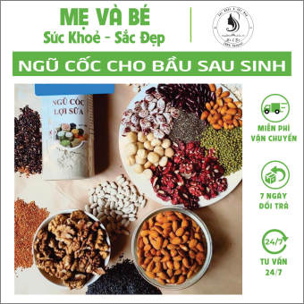 Ngũ cốc lợi sữa, Ngũ cốc bầu, Ngũ cốc giảm cân, Ngũ cốc dinh dưỡng 20 loại hạt