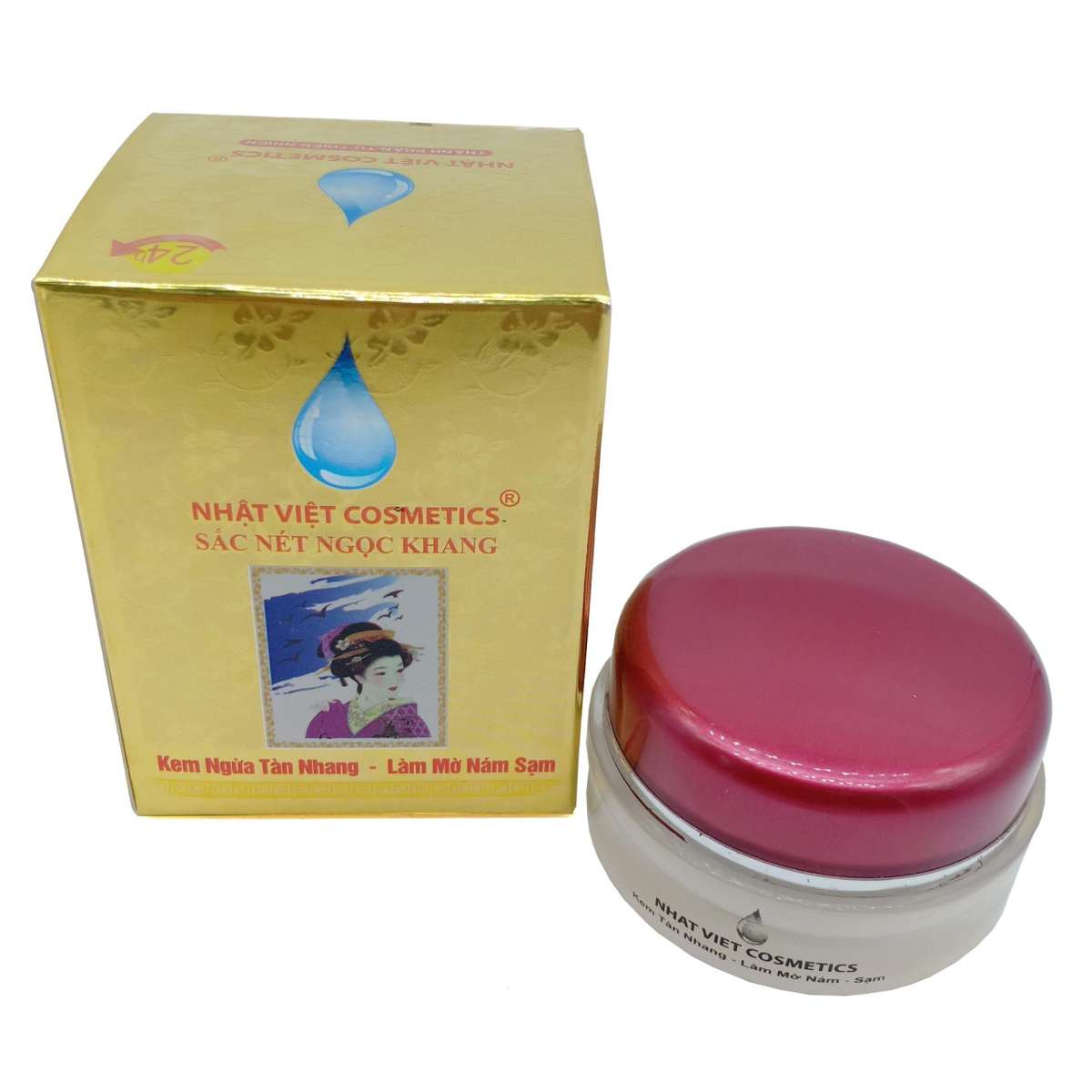 Kem ngừa tàn nhang - Làm mờ nám sạm Sắc Nét Ngọc Khang 15g