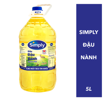 Dầu ăn Simply can 5 Lít
