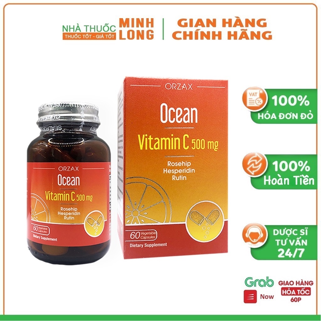 Ocean vitamin c bổ sung vitamin c