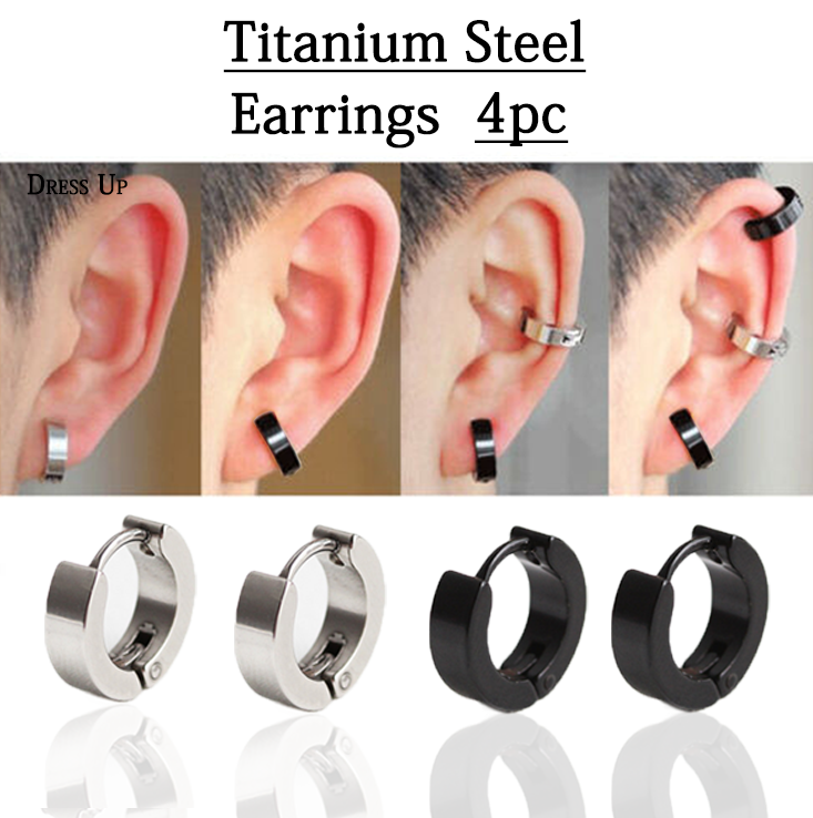 Mens hot sale earrings hanging