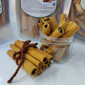 Quế thanh (quế điếu) cạo vỏ Yên Bái chính hiệu, gia vị thơm cho tách trà nồng I Kho Thảo Dược 24h