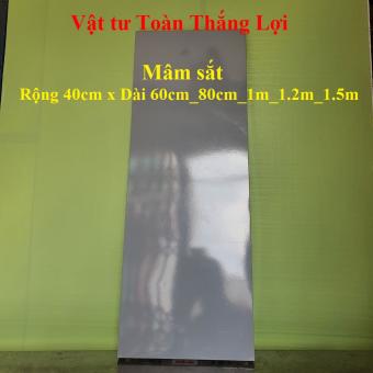 Mâm sắt V lỗ làm kệ