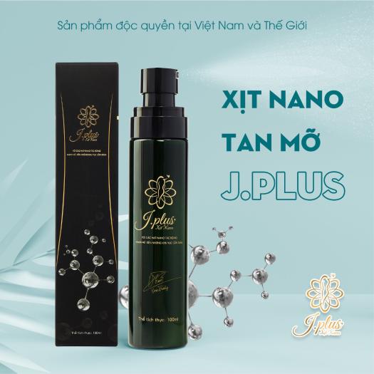 Chai xịt tan mỡ Nano J.Plus