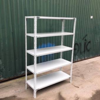 Kệ sắt v lỗ đa năng 5 tầng: Dài 1m x rộng 40cm x cao 1m5