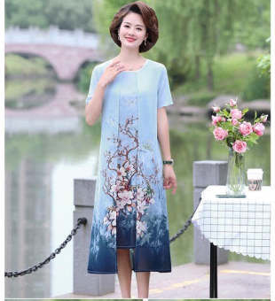 Đầm trung niên suông dự tiệc, đầm trung niên, đầm dự tiệc, đầm suông 2022