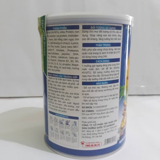 Sữa bột Alphamilk Glucerna Tổ Yến  ,tăng cường sức đề kháng , hỗ trợ xương khớp,tiêu hóa ,tưng cường sức khỏe cho người tiểu đường ,gout, huyết áp, đẹp da- Nguyên liệu nhập khẩu Newzealand, bách hóa ngọc châu – hộp 450g
