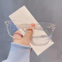 PTQ Myopia Glasses Women Short Sight Eyewear Transparent Plastic Frame Eyeglasses 0 To -600 Unisex