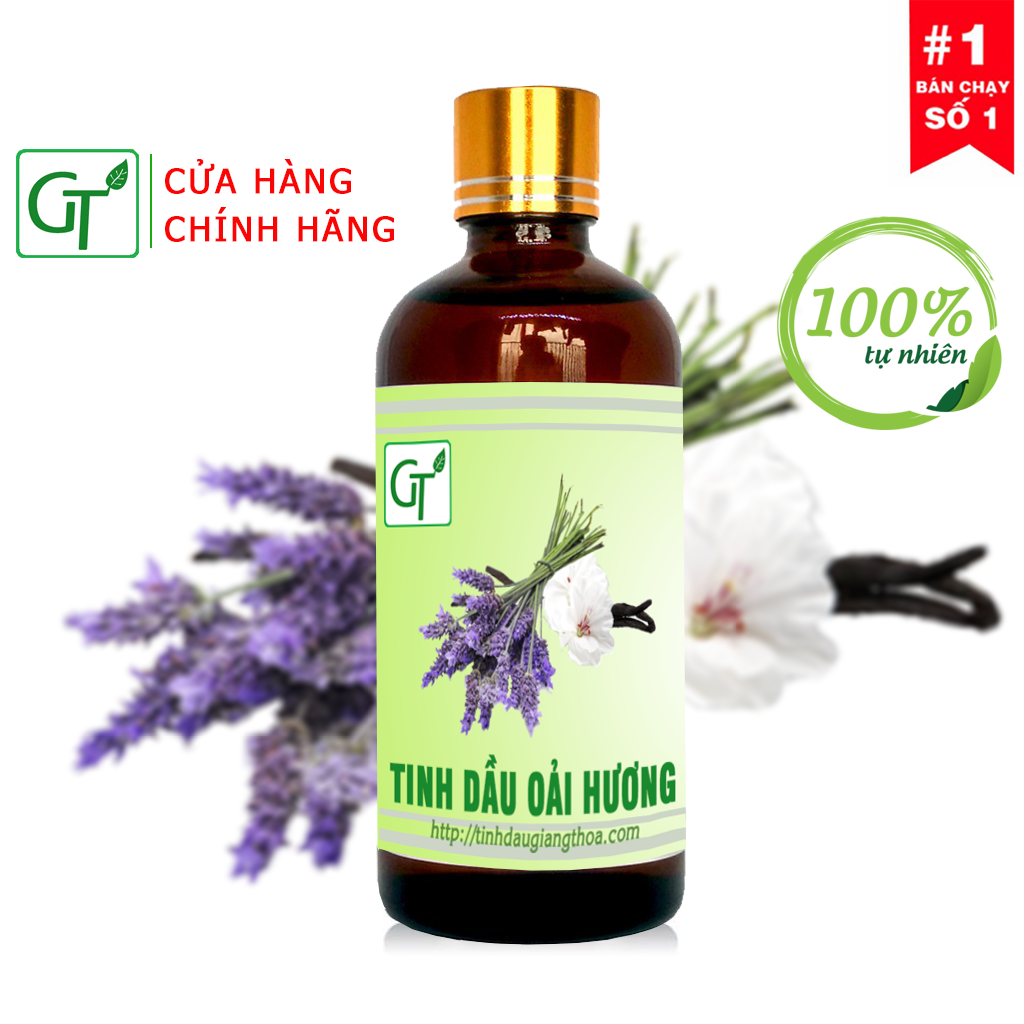 Tinh dầu Oải Hương (Lavender) nguyên chất 100% - Pháp - Xông phòng chăm sóc da, thơm sang trọng