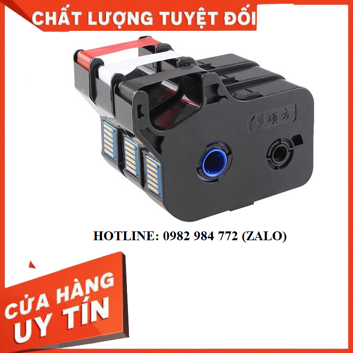 Tp-r100eb | mực in ống supvan tp-r100eb màu đen cuộn 100m - dùng cho máy in ống lồng supvan tp70e, tp76e
