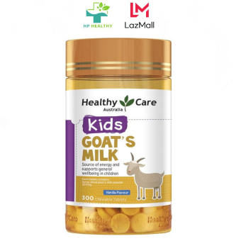 Sữa Dê Cô Đặc Dạng Viên Goat Milk Healthy Care Úc, Vani