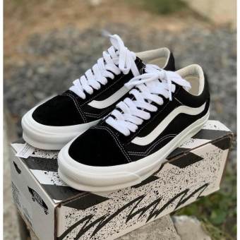 G2 Giày Vans Vault Old Skool Bản Chuẩn. Giày thể thao Vans Đen Vạch Trắng Nam Nữ Phổ Thông Basic
