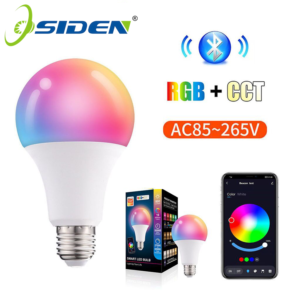 Bóng Đèn LED RGB WiFi 220V Đèn Thông Minh E27, Bóng Đèn LED Không Dây 7W 12W 15W Với Điều Khiển Từ Xa LED Home Magic RGB + W, RGB + CCT Thay Đổi Màu Có Thể Điều Chỉnh Độ Sáng, đèn Trang Trí Nội Thất Quán Bar Tiệc Tùng