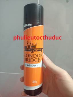 Bọt min dùng để làm mềm râu cạo râu cho nam giới Gillette chai màu cam - phulieutocthuduc