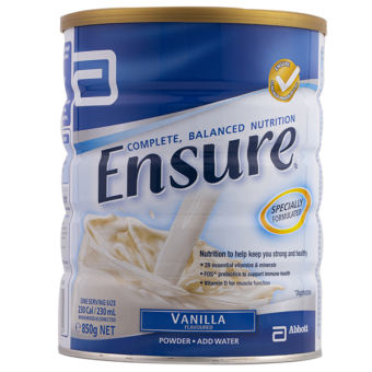 SỮA ENSURE XÁCH TAY ÚC 850G