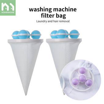 Homenhome Dụng Cụ Tẩy Lông Dụng Cụ Lọc Máy Giặt Túi Lưới Làm Sạch
