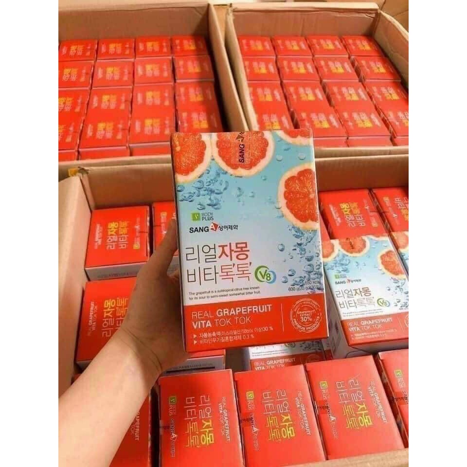 Trà bưởi  Hàn Quốc Real Grapefruit Vita Tok Tok